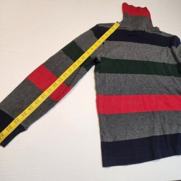 Lauren by Ralph Lauren size S Small women cotton turtleneck Embroidered logo - Picture 6 of 9